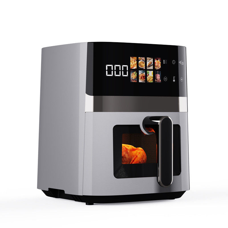 空气炸锅5L大容量可视智能全自动家用电炸锅无油多功能多层烤箱,淘宝优惠券,粉丝福利购,淘宝优惠卷