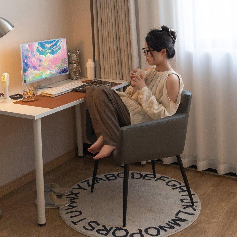 h^电脑椅家用靠背懒人椅餐椅久坐休闲座椅宿舍办公书房沙发椅,淘宝优惠券,粉丝福利购,淘宝优惠卷