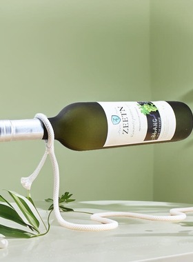 中式创意红酒架悬浮空酒瓶客厅酒吧店酒柜餐桌中间装饰品艺术摆件