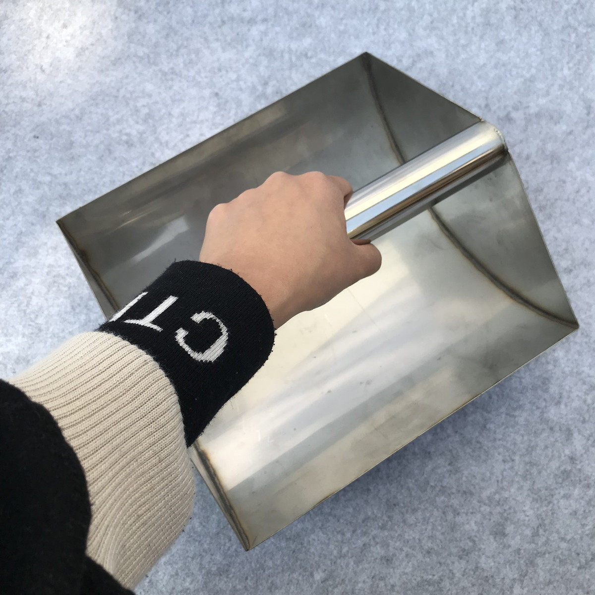 不锈钢豆腐水瓢白钢加厚豆腐泼瓢网红商用水勺厨房家用豆脑神器瓢,淘宝优惠券,粉丝福利购,淘宝优惠卷