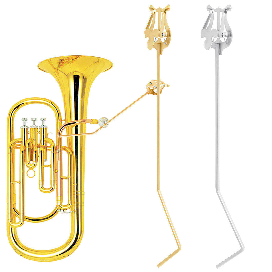 小号萨克斯乐谱行进乐谱架长笛抱号便携式阅读夹滑扣调节曲谱支架,淘宝优惠券,粉丝福利购,淘宝优惠卷