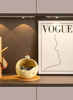 创意杰瑞钥匙收纳入户玄关布置摆件客厅电视柜桌面装饰品家居好物