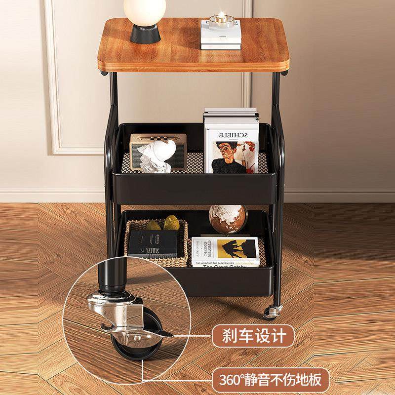 可移动小推车沙发边几床边置物架高茶几桌子客厅零食出租屋床头柜,淘宝优惠券,粉丝福利购,淘宝优惠卷