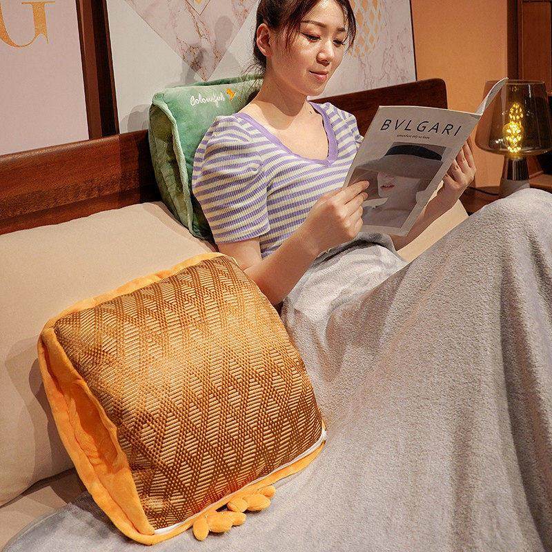 多功能卡通夏季抱枕被子两用枕头被子二合一毯子办公室珊瑚绒午睡,淘宝优惠券,粉丝福利购,淘宝优惠卷