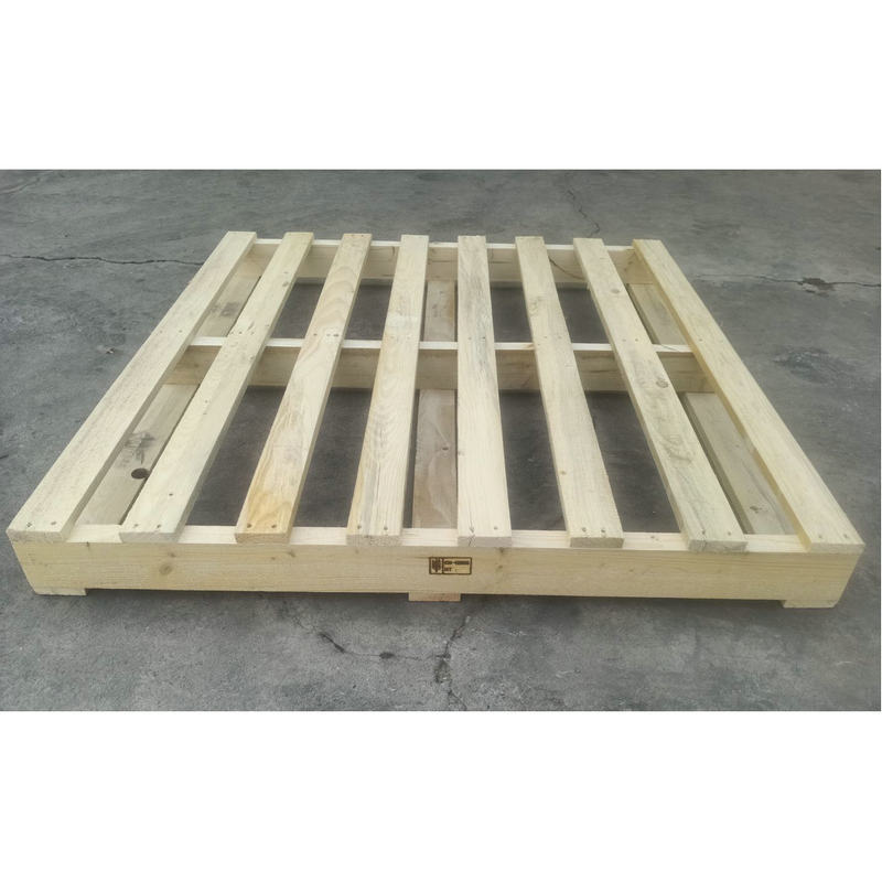 厂家 熏蒸 实用松木单向进叉托盘木托板 物流仓储木板托盘 - 图1
