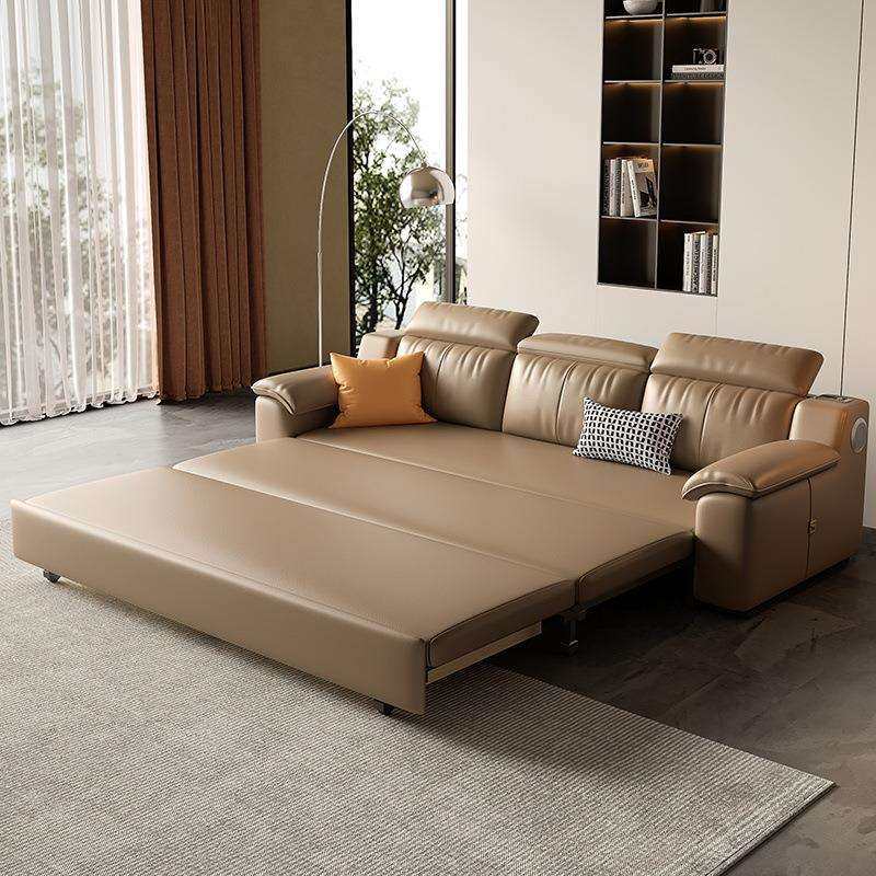猫爪皮新款现代简约沙发客厅阳台卧室两用多功能储物沙发床,淘宝优惠券,粉丝福利购,淘宝优惠卷
