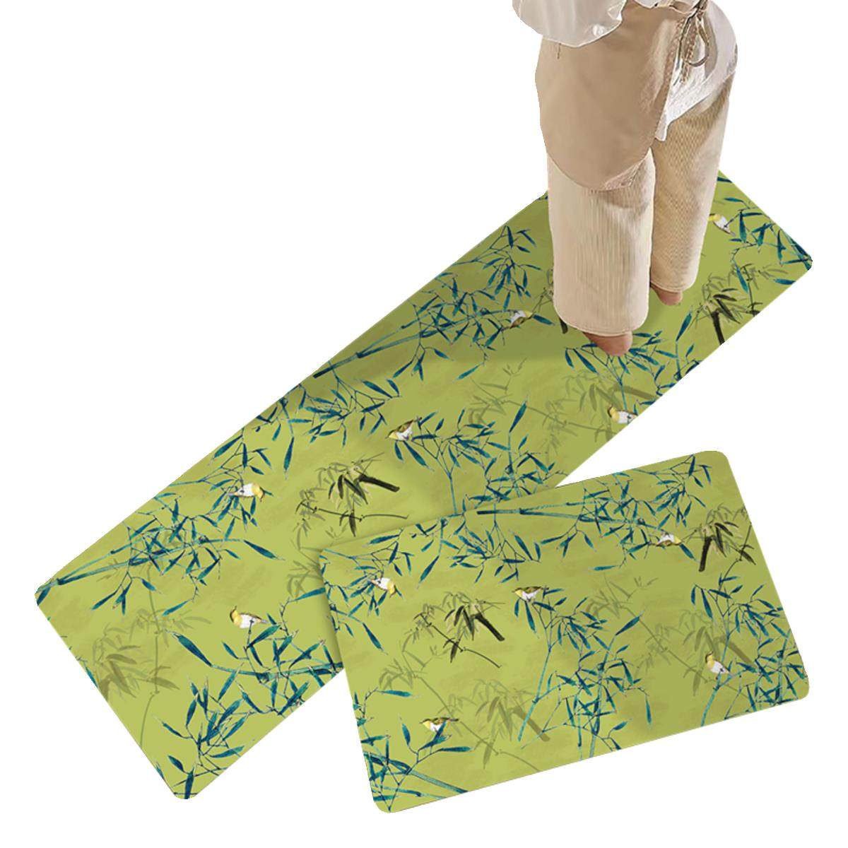 现代中式硅藻泥厨房地垫防污防滑脚垫可机洗门口耐脏脚垫禅意门垫,淘宝优惠券,粉丝福利购,淘宝优惠卷