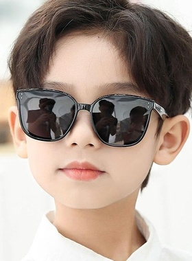 英国netx rtxr儿童太阳镜防紫外线男女童黑色轻盈墨镜潮防晒遮阳