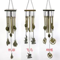 Home Gift Alloy Woody Ancient Bronze Wind Bell Large hang decoration Yiwu source manufacturer
