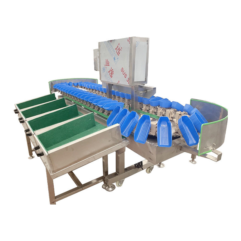 自动上料桃子重量分拣机 柿子柿饼称重分选设备 商用百香果选果机,淘宝优惠券,粉丝福利购,淘宝优惠卷