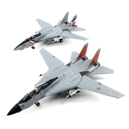 AF1美国海军F-14D雄猫战斗机VF2赏金猎人VF31炸弹猫飞机模型1/72 - 图3