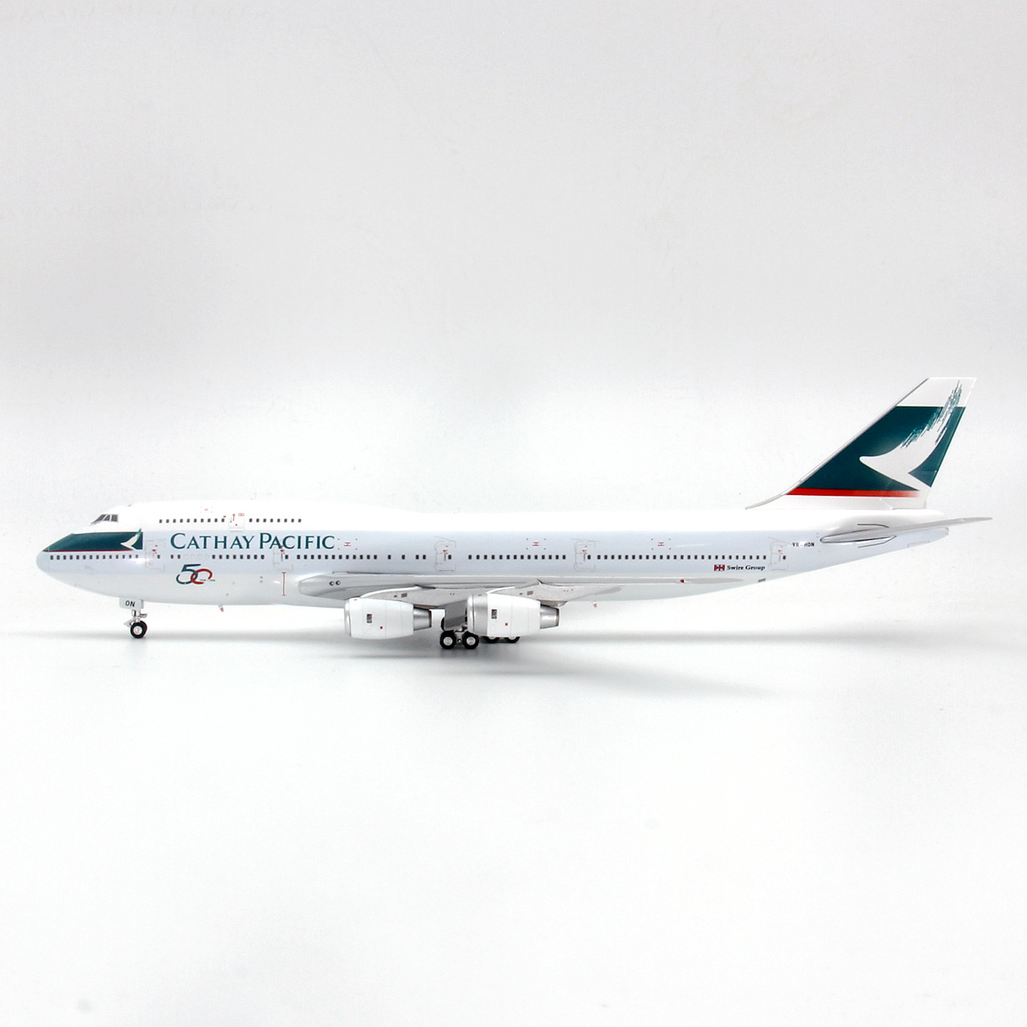 YY Wings 74301 国泰航空波音B747-300 VR-HON 合金飞机模型1/400 - 图1