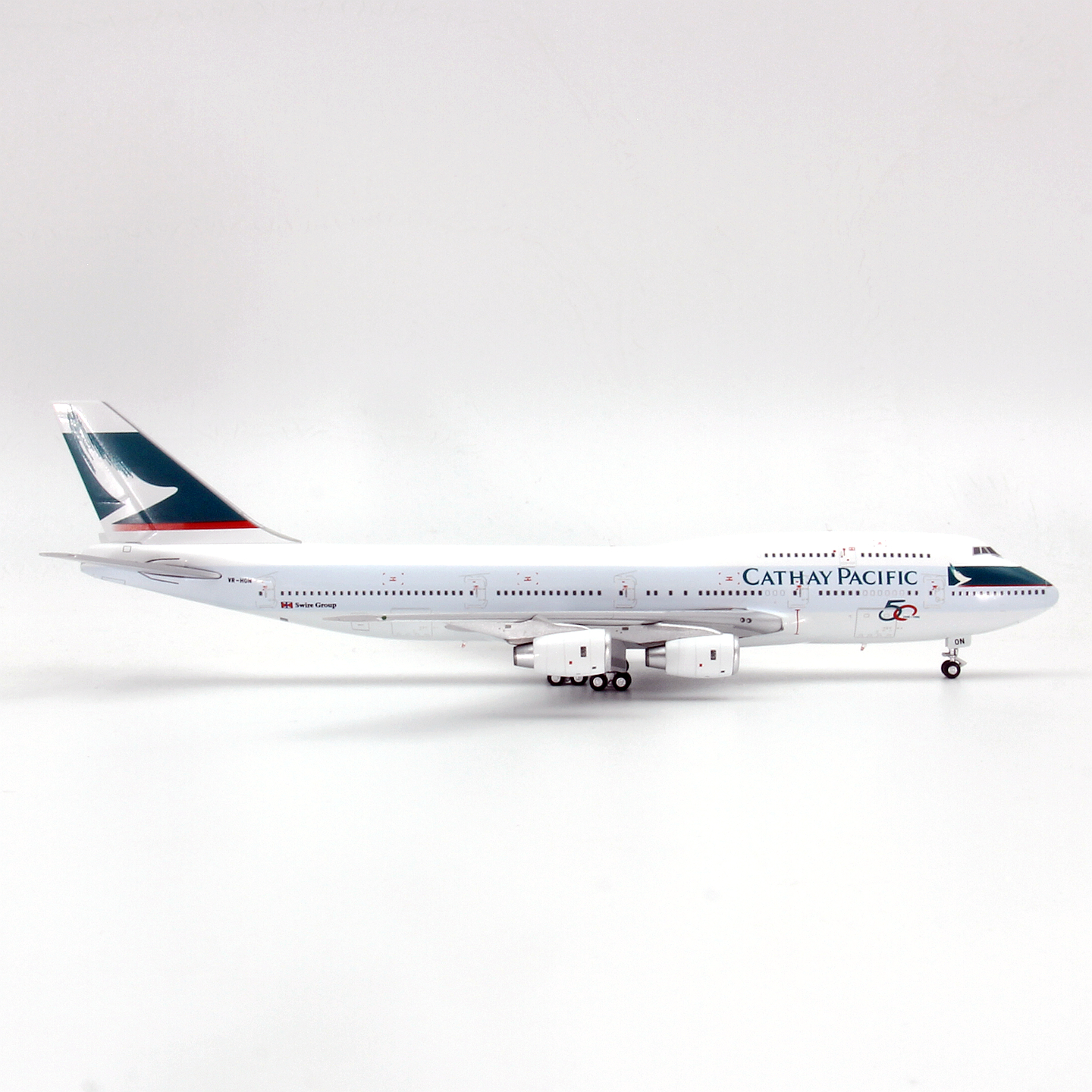 YY Wings 74301 国泰航空波音B747-300 VR-HON 合金飞机模型1/400 - 图0