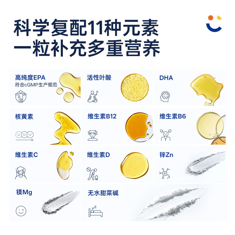 CreNeuroS科纽斯超3倍高纯度omega3深海鱼油含90%EPA美国进口鱼油
