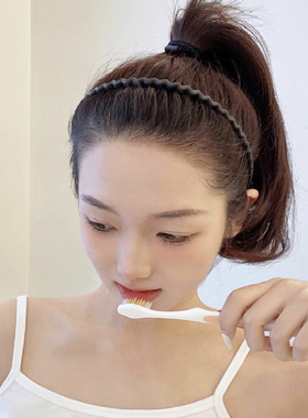 洗脸化妆专用带齿防滑发箍