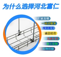 Mesh bridge galvanized routing frame Stainless Steel Routing Rack Pig field mesh open integrated wiring