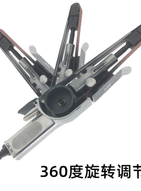 小型气动砂带机330*10mm20MM*520手持沙带磨光机打磨机砂轮环带机