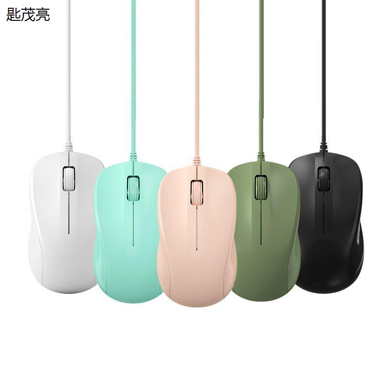 Wired mouse silent mute desktop computer USB notebook鼠标 - 图2