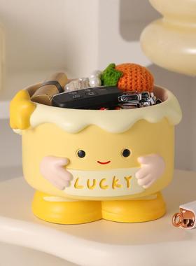 可爱趣味蛋糕钥匙收纳玄关摆件入户电视柜鞋柜家居装饰品创意礼物