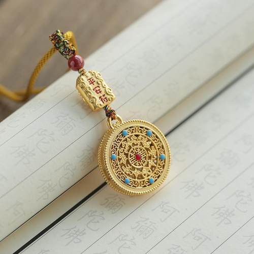 高档转运葫芦福禄汽车挂件后视镜挂饰男女款式车内上载吊坠保平安 - 图2