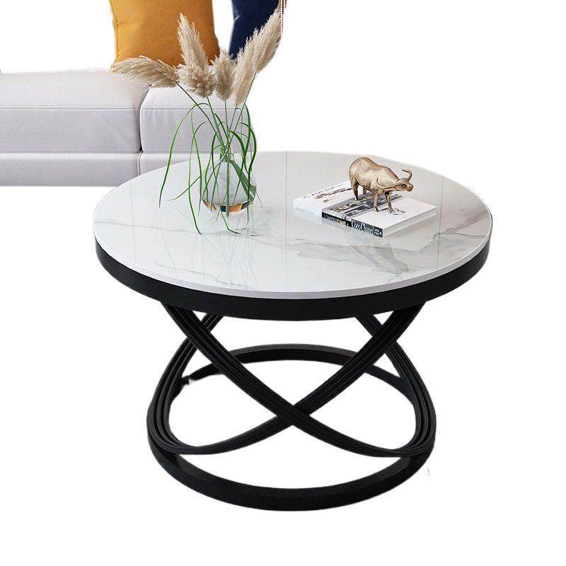 意式岩板茶几轻奢现代小户型茶几桌客厅圆形茶桌组合沙发边几新款,淘宝优惠券,粉丝福利购,淘宝优惠卷