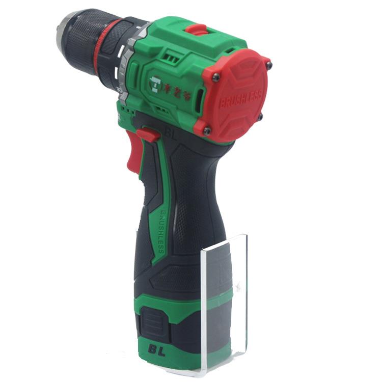 家用锂电无刷大功率充电式小钢炮手电钻多功能打孔五金电动工具 - 图1