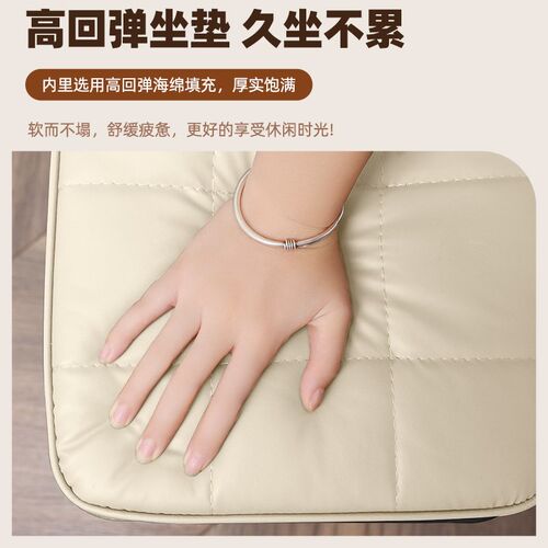新品小凳子e家用加厚塑料板凳客厅软包方凳茶几凳可叠放门口入户 - 图2