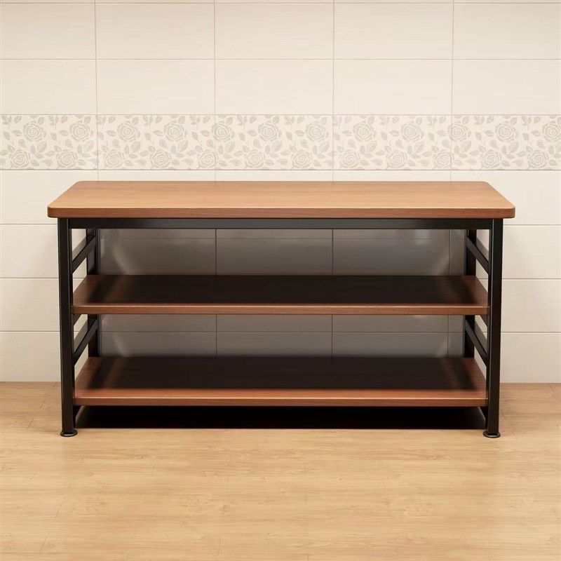 新厨房多功能置h物架落地切菜桌子工作台微波炉锅具收纳架窄边柜,淘宝优惠券,粉丝福利购,淘宝优惠卷