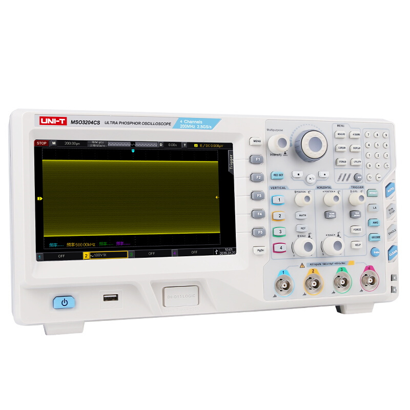 优利德MSO3104CS 3102CS 3202CS 3204CS信号混合数字荧光示波器 - 图0