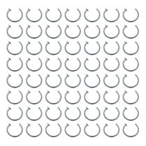 100Pcs Lot Women Men Stainless Steel Nose The Body C Style