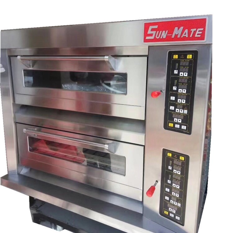 商用电烤箱SunMate/三麦SEC-2Y两层四盘面包蛋糕烤炉 - 图3