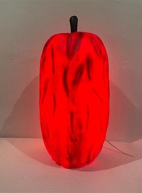 仿真柠檬模型玻璃钢雕塑水果店奶茶店招牌门头装饰香蕉草莓大摆件