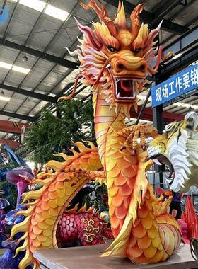 春节元宵节日户外景区公园大型花灯彩灯商场美陈装饰模型定制厂家