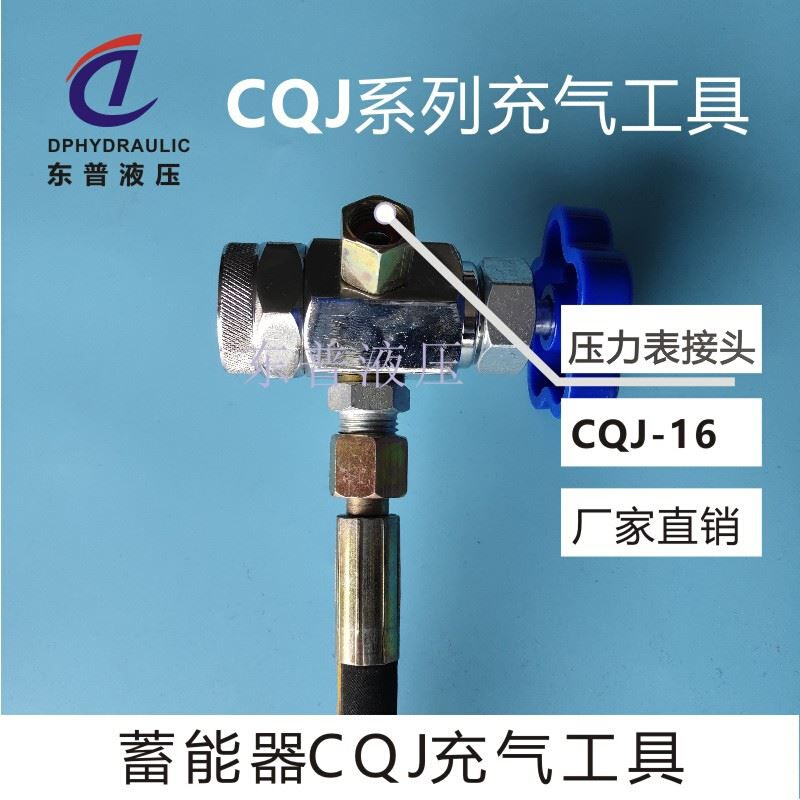 国标NXQ蓄能器CQJ型充氮工具 欧标5/8 7/8 5/16 六合一充气工具 - 图2