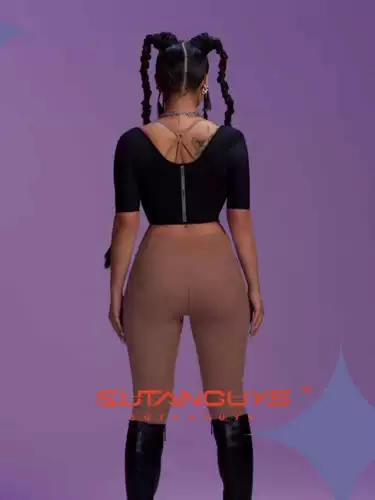 Sutangys Swan Arm Open и спина, сундук с грудью, чтобы предотвратить поддержку сундука, пара груди, незаконная одежда для тела, бренд прямые волосы