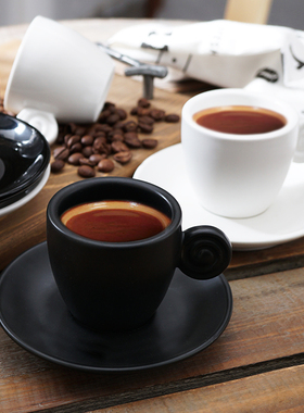 新品Simple Style 90cc Frost Espresso HC Tasse Black Tea Coff