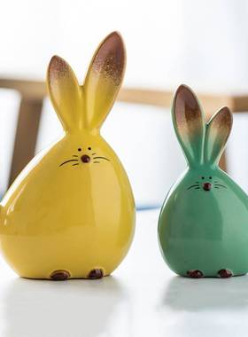 极速花园猫头鹰家居装饰品创y意可爱室内客厅儿童房个性酒柜摆设