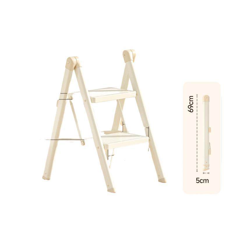 肯泰家用梯子折叠梯加厚伸缩两用小楼梯室内多功能爬梯三步人字梯,淘宝优惠券,粉丝福利购,淘宝优惠卷