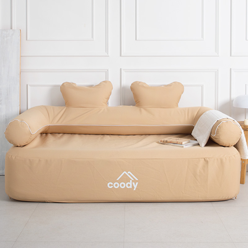 酷迪coody一体式充气沙发露营充气沙发懒人午休休闲便携可睡 - 图1