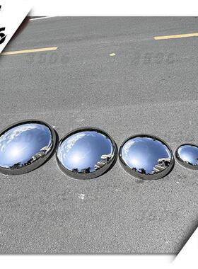 圆形不锈钢镜面水滴鹅卵石雕塑墙面水池景观软装饰售楼处落地摆件