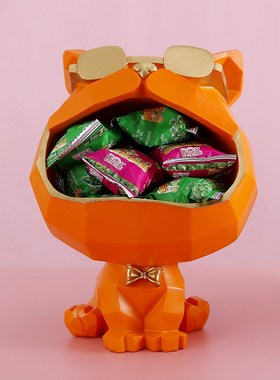 新款欧式简约招财法斗收纳摆件家居客厅电P视柜创意装饰品乔迁