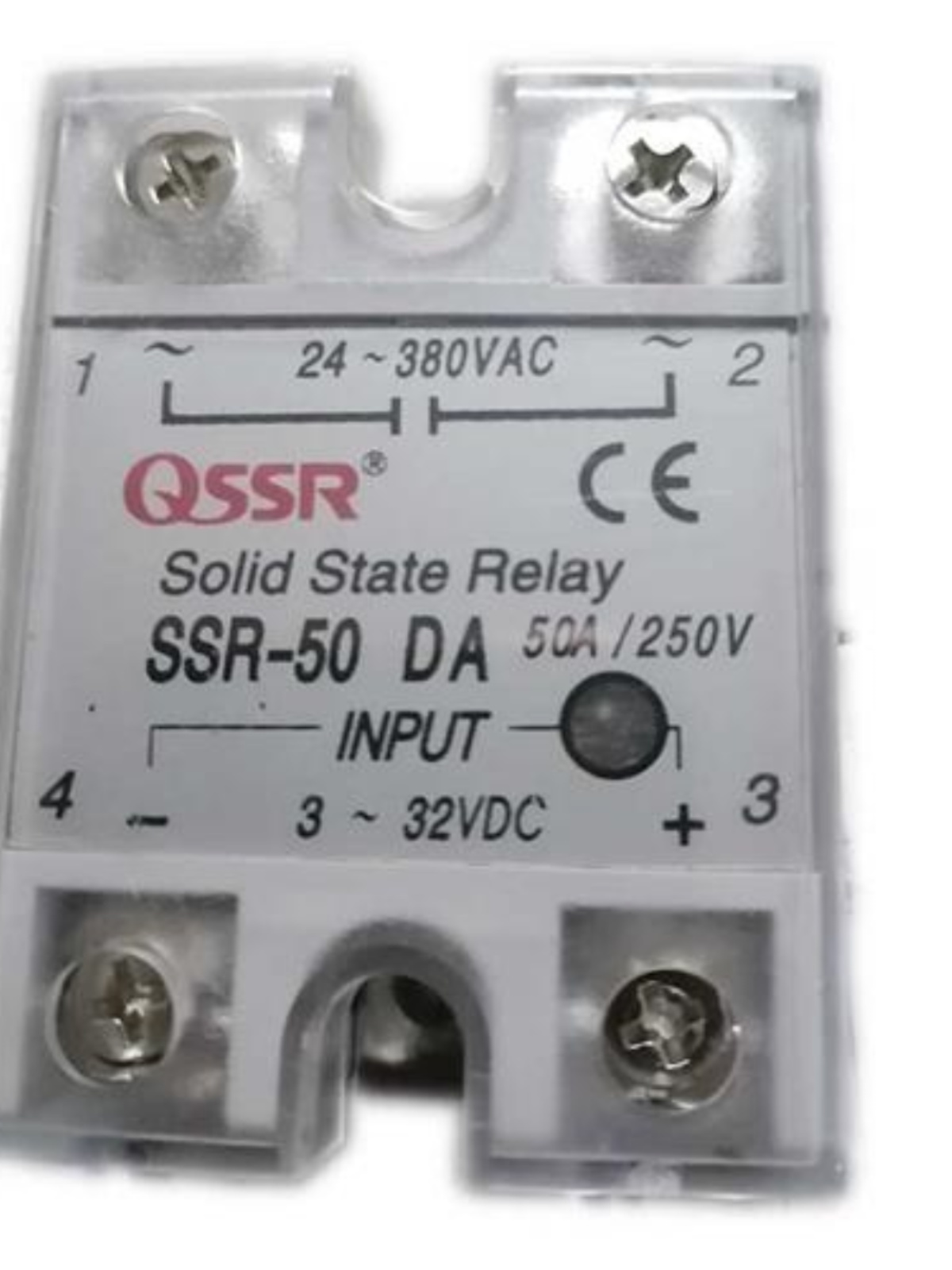 新QSSR单相固态继电器SSR40DA可控硅模块SSR50DA 60A 25A 10A促 - 图1