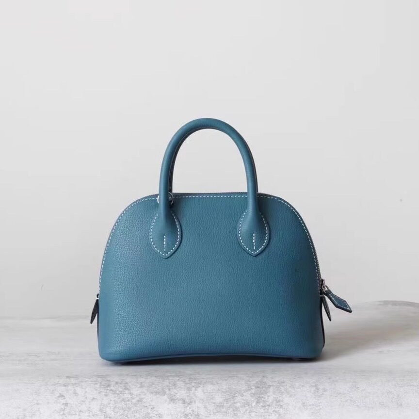 【NOCASE】保龄球包真皮贝壳包高级手提斜挎包