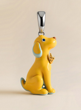 iMOKJT怪力岛系列云朵汪汪个性项链吊坠DIY钥匙扣包挂饰