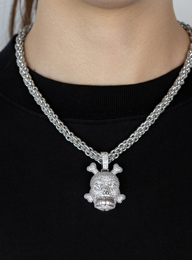 iMOKJT爱心项链可拆明星同款