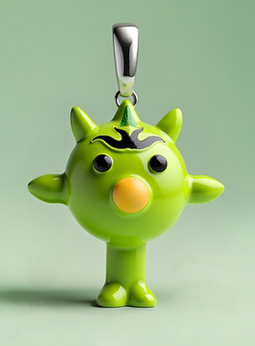 iMOKJT/原音怪力岛系列咕唧小队个性项链吊坠DIY钥匙扣包挂饰