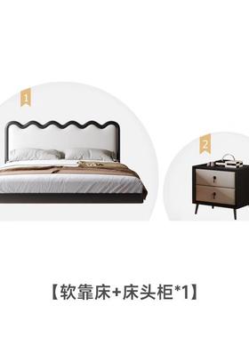 悬浮床双人床悬空铁架床现代简约家用小户型单人床加粗加厚铁艺r*