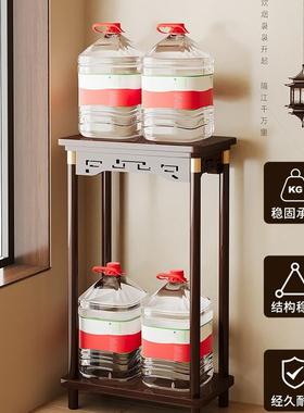 中式花架子客厅落地式置物架阳台实木花台2025新款室内多层花盆架