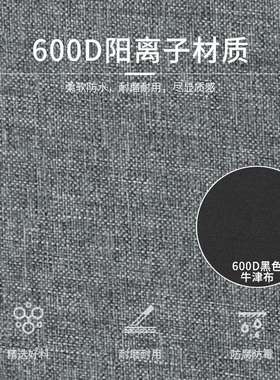 日式布艺脏衣篮带滚轮浴室脏衣篓带内网衣物收纳便携脏衣篮