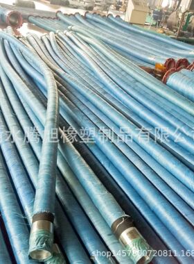4寸6寸吸排水橡胶软管埋吸夹线橡胶软管螺旋钢丝橡胶软管